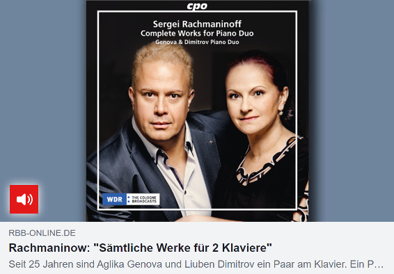 «CD of the Week» of Radio Berlin Brandenburg